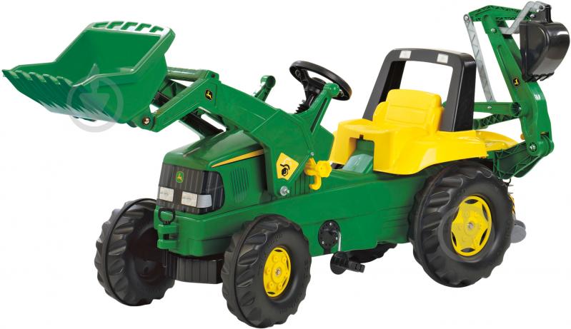 Веломобиль Rolly Toys rollyJunior John Deere 811076 - фото 1