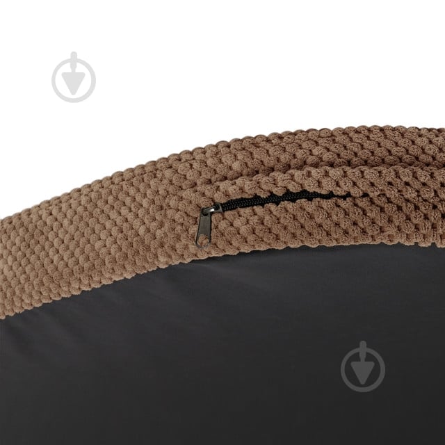 Лежанка Waudog Дорис велюр со съемным чехлом М бежевая - фото 4 Лежанка Waudog Дорис велюр со съемным чехлом М бежевая - фото 4