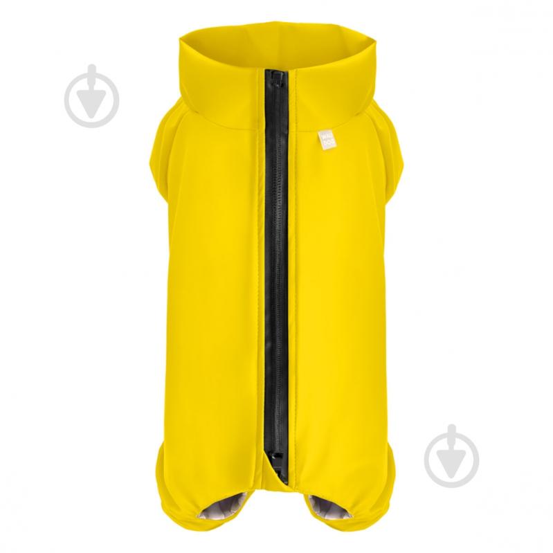 Дождевик водонепроницаемый Waudog XS30 В 43-45 см С 27-30 см желтый - фото 2 Дождевик водонепроницаемый Waudog XS30 В 43-45 см С 27-30 см желтый - фото 2