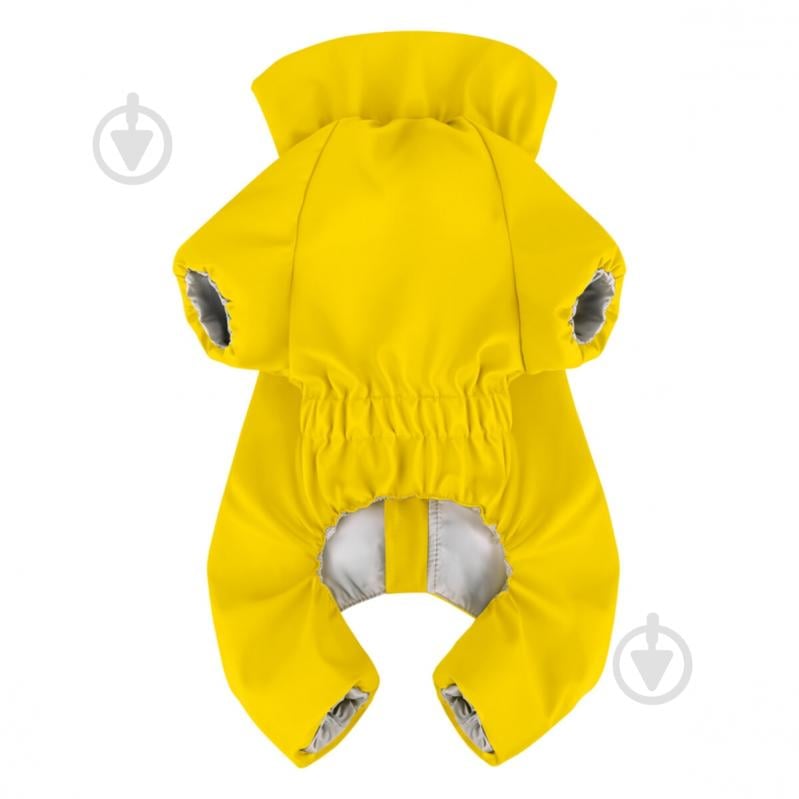 Дождевик водонепроницаемый Waudog XS30 В 43-45 см С 27-30 см желтый - фото 3 Дождевик водонепроницаемый Waudog XS30 В 43-45 см С 27-30 см желтый - фото 3