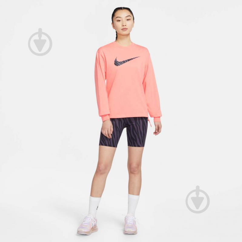 Свитшот Nike W NSW ICN CLSH LS TOP HBR DC5294-693 р. L персиковый - фото 5