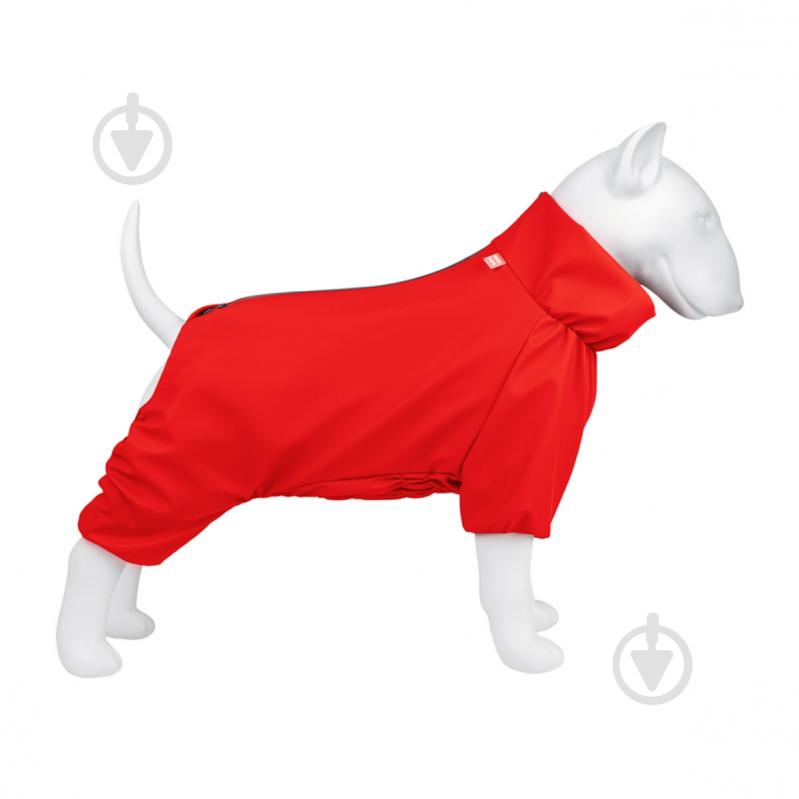 Дождевик водонепроницаемый Waudog M35 В 59-62 см С 37-40 см красный - фото 1