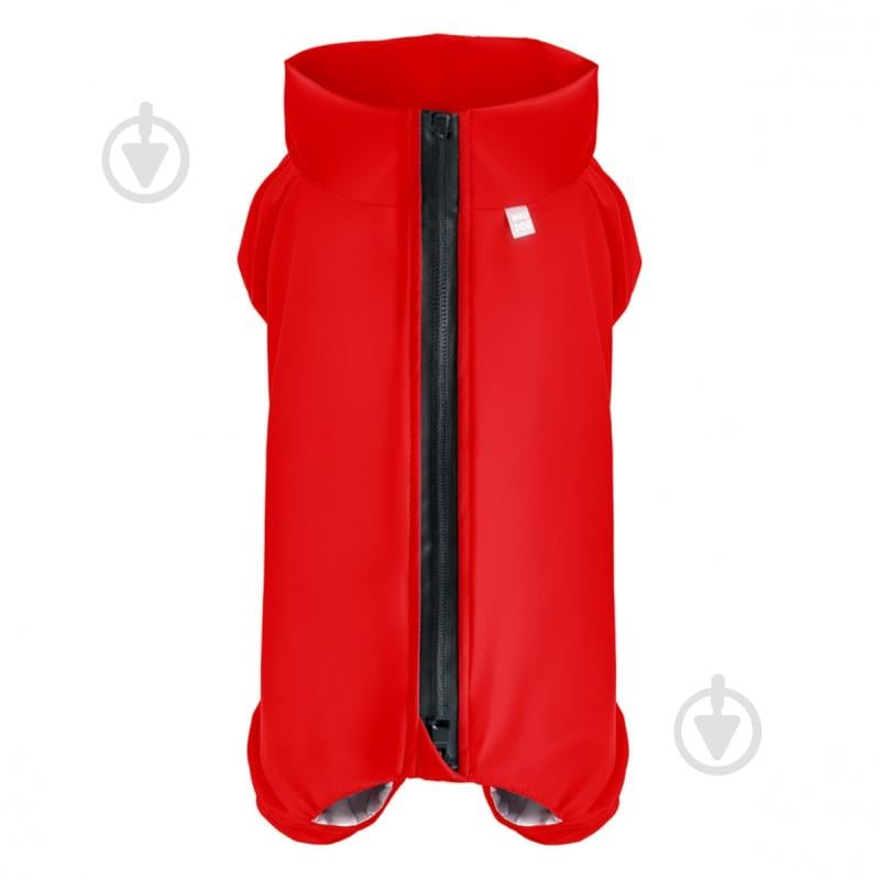 Дождевик водонепроницаемый Waudog M35 В 59-62 см С 37-40 см красный - фото 2
