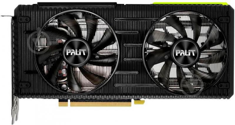 Видеокарта Palit NVIDIA GeForce RTX 3060 Ti GF RTX 3060 Ti 8GB GDDR6 Dual OC V1 Palit (NE6306TS19P2-190AD) (LHR) 8GB GDDR6 256bit (NE6306TS19P2-190AD/LHR) - фото 2