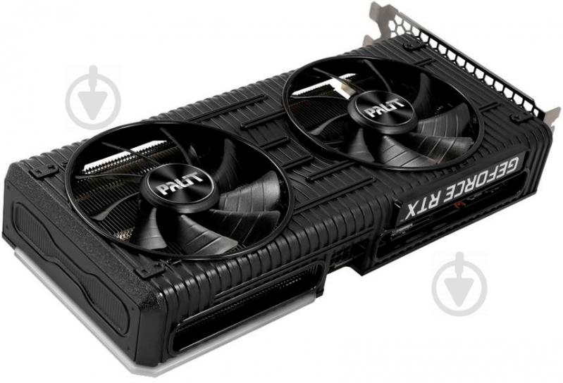 Видеокарта Palit NVIDIA GeForce RTX 3060 Ti GF RTX 3060 Ti 8GB GDDR6 Dual OC V1 Palit (NE6306TS19P2-190AD) (LHR) 8GB GDDR6 256bit (NE6306TS19P2-190AD/LHR) - фото 6