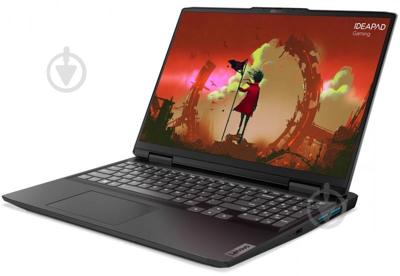 Ноутбук Lenovo IdeaPad Gaming 3 16ARH7 16" (82SC00AFRA) onyx grey - фото 2