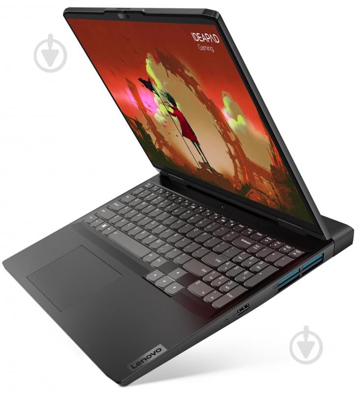 Ноутбук Lenovo IdeaPad Gaming 3 16ARH7 16" (82SC00AFRA) onyx grey - фото 4