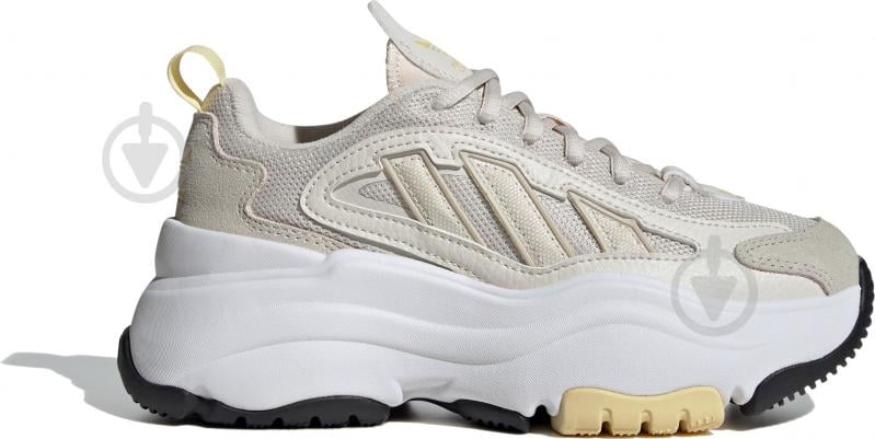 Кроссовки женские демисезонные Adidas OZGAIA J IE2818 р.39 1/3 бежевые - фото 1