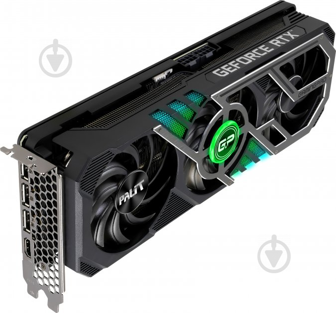 Видеокарта Palit GeForce RTX 3070 Ti GamingPro Palit 8GB GDDR6 256bit (NED307T019P2-1046A) - фото 2