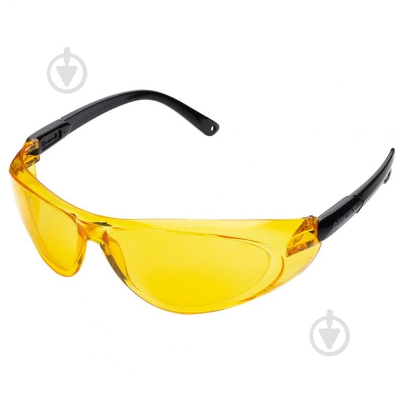 Очки защитные Sigma Python anti-scratch бурштинові 9410631 - фото 1