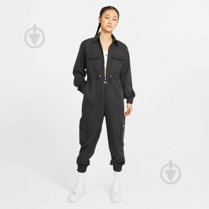 Комбинезон Nike W NSW SWSH UTILITY JUMPSUIT CZ8894-010 р. S черный - фото 10