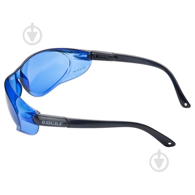 Очки защитные Sigma Python anti-scratch сині 9410641 - фото 2