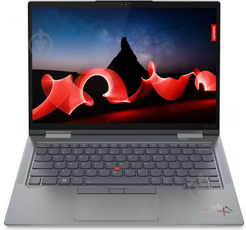 Ноутбук Lenovo ThinkPad X1 Yoga G8 T 14" (21HQ0058RA) gray - фото 1