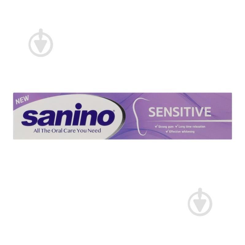 Зубна паста SANINO Sensitive 75 мл - фото 8