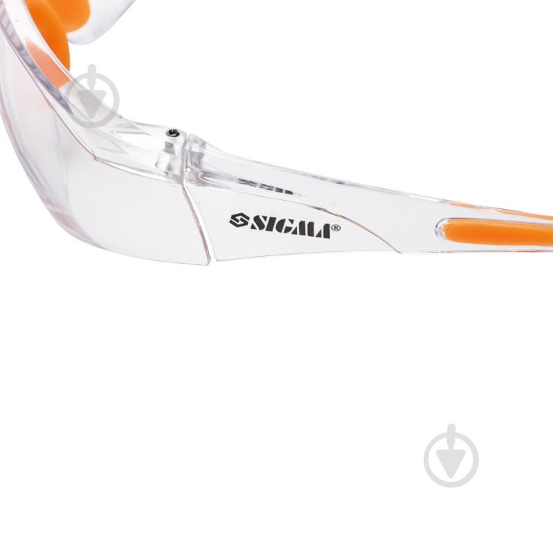 Очки защитные Sigma Python anti-scratch прозорі 9410661 - фото 5