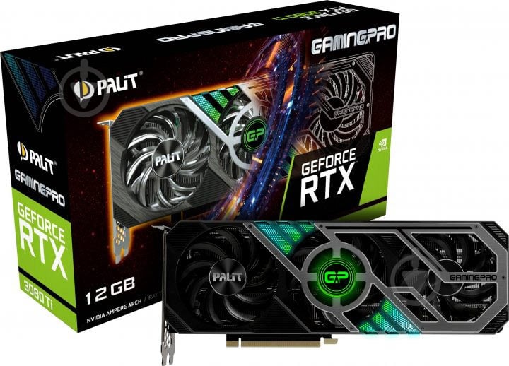 Відеокарта Palit GeForce RTX 3080 Ti GamingPro 12GB GDDR6 384bit (NED308T019KB-132AA) - фото 2