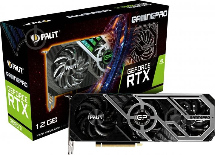 Відеокарта Palit GeForce RTX 3080 Ti GamingPro 12GB GDDR6 384bit (NED308T019KB-132AA) - фото 10