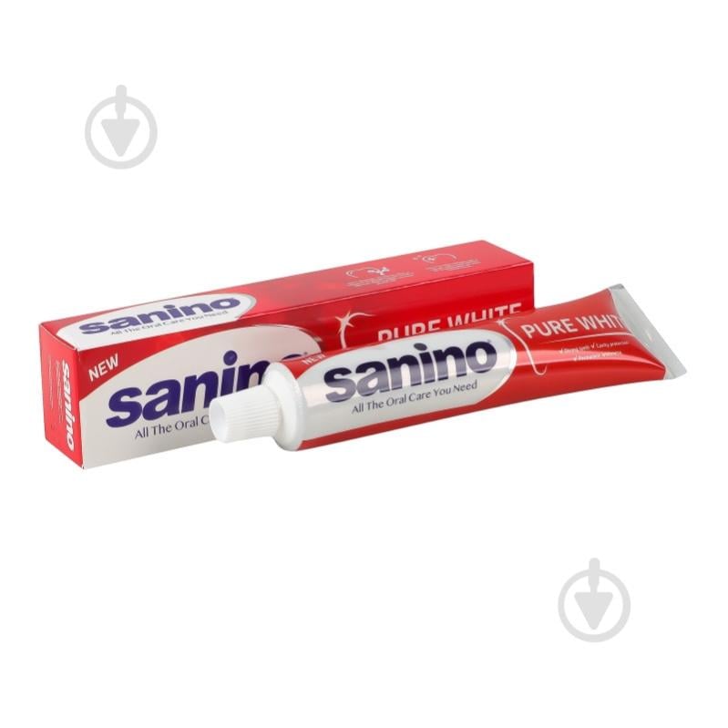 Зубна паста SANINO Pure White 75 мл - фото 6
