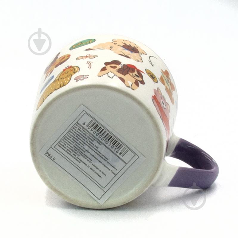 Кружка Milika Feawyn DogsViolet 390 мл M0520-B357-G3430D - фото 3