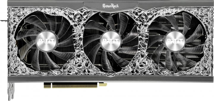 Видеокарта Palit GeForce RTX 3080 Ti GameRock 12GB GDDR6 384bit (NED308TT19KB-1020G) - фото 2