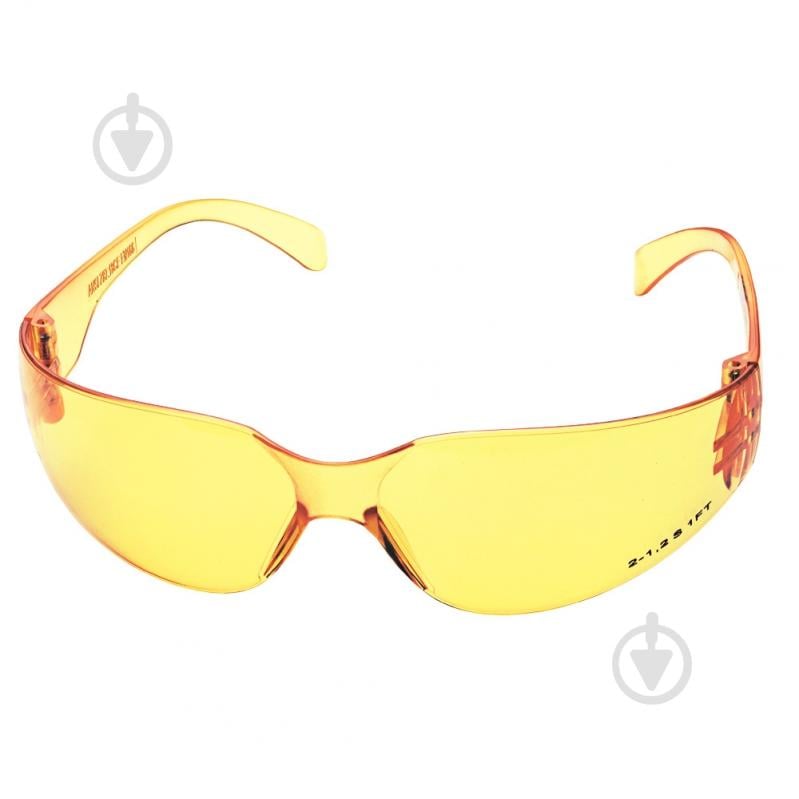 Очки защитные Grad Python anti-scratch жовті 9411635 - фото 3