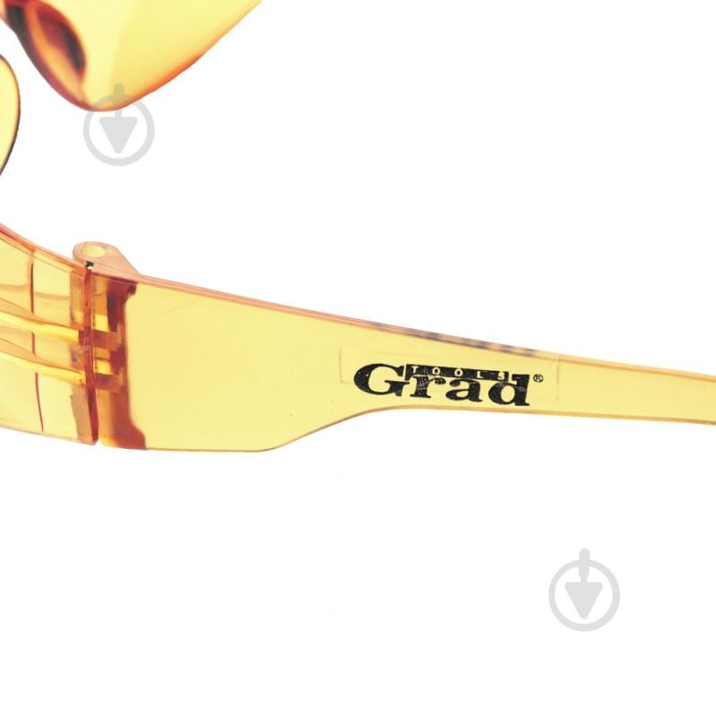 Очки защитные Grad Python anti-scratch жовті 9411635 - фото 6