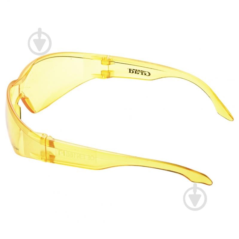 Очки защитные Grad Python anti-scratch жовті 9411675 - фото 2