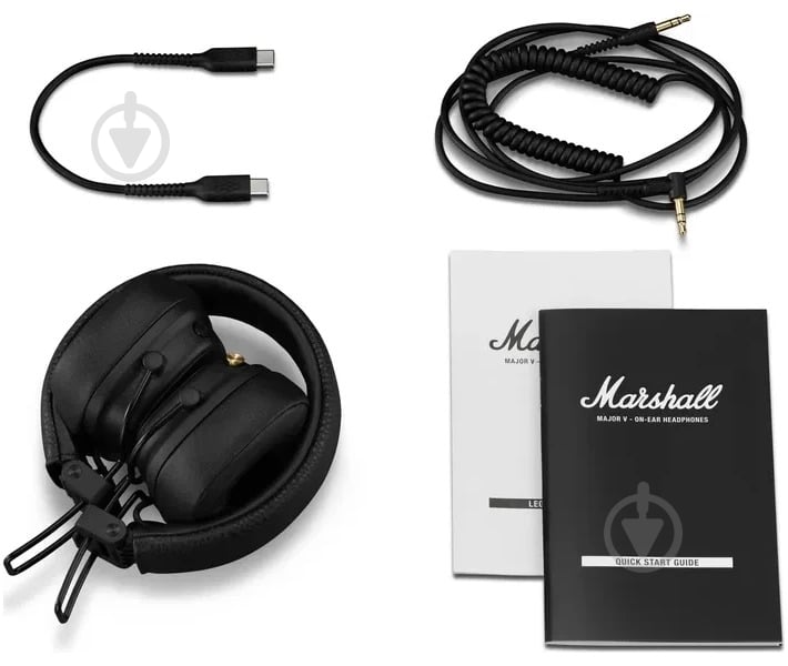 Наушники Marshall Major V black (1006832) - фото 11