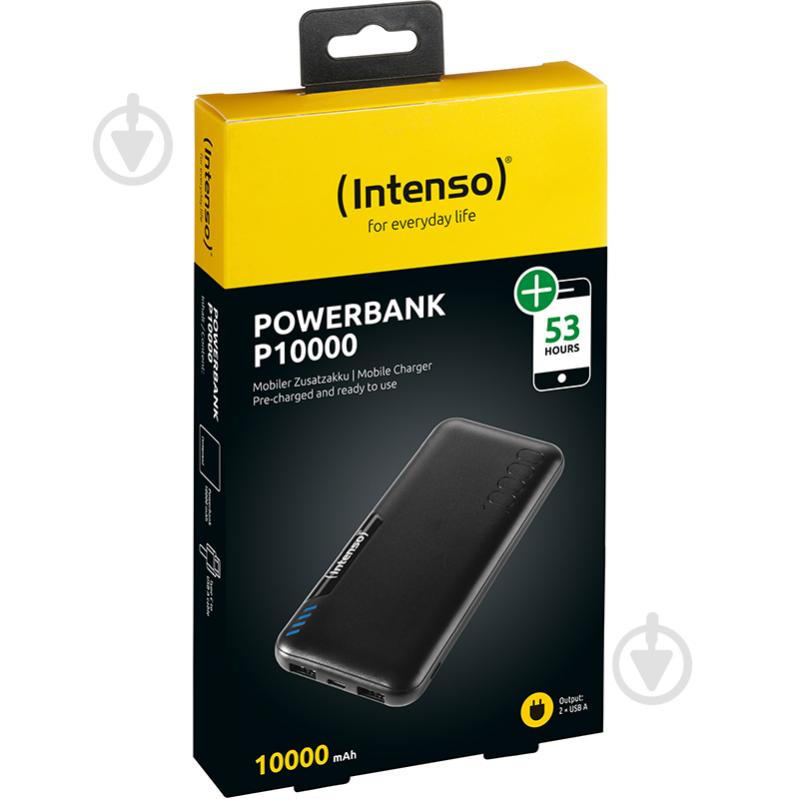 Повербанк Intenso P10000 10000 mAh black (PB930289) - фото 4