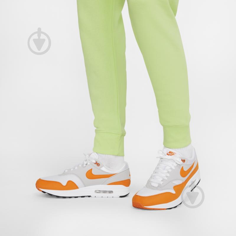 Брюки Nike M NSW CF FT PANT WTOUR DD0884-383 р. L салатовый - фото 5