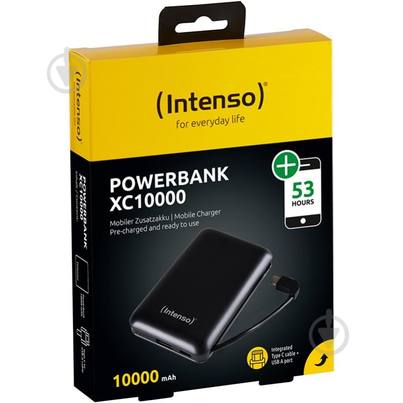 Повербанк Intenso XC10000 10000 mAh black (7314530) - фото 5