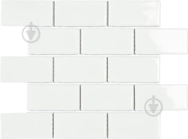 Мозаїка Intermatex Tech York White Gloss 26,5x30,9 - фото 1