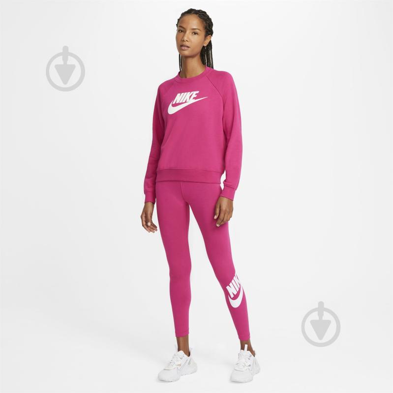 Лосины Nike W NSW ESSNTL LGGNG FUTURA HR CZ8528-615 р.XL малиновый - фото 5