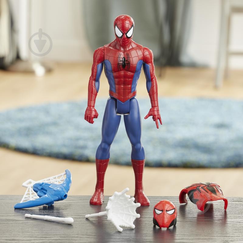 Фигурка Hasbro Spider-Man Человек-паук с аксессуарами E7344 - фото 4