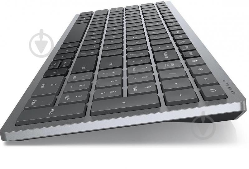 Клавиатура Dell Compact Multi-Device Wireless Keyboard - KB740 (580-AKOZ) grey - фото 2