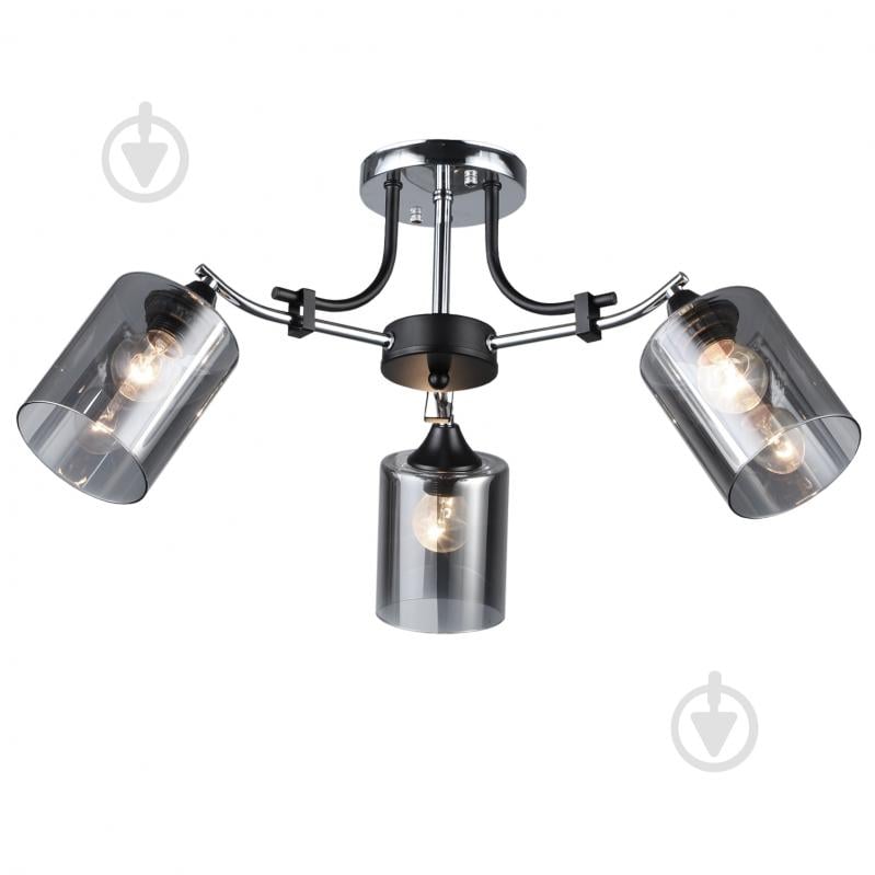 Люстра стельова Victoria Lighting 3x60 Вт E27 хром Delia/PL3 chrome - фото 1