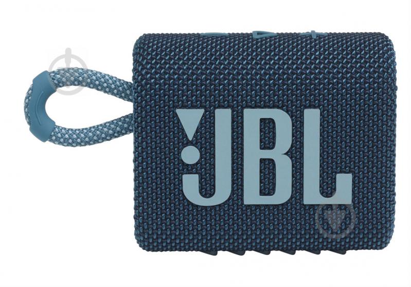 Портативна колонка JBL Go 3 1.0 blue (JBLGO3BLU) - фото 1