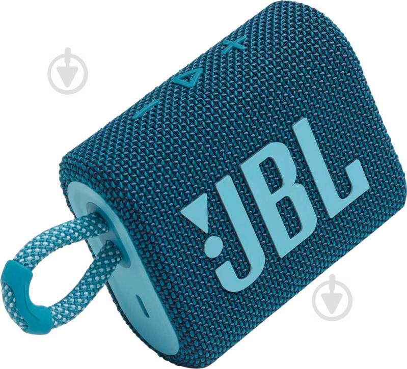 Портативная колонка JBL Go 3 1.0 blue (JBLGO3BLU) - фото 4