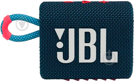 Портативная колонка JBL Go 3 1.0 blue/pink (JBLGO3BLUP) - фото 1