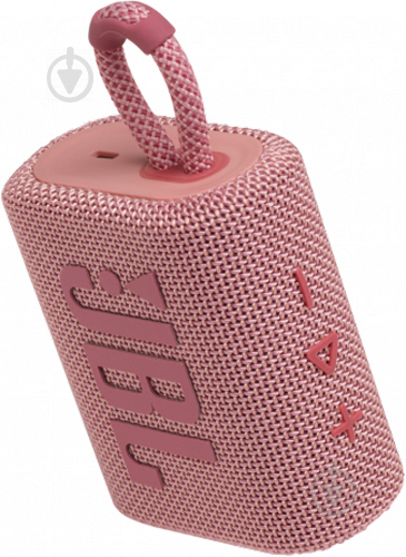 Портативная колонка JBL Go 3 1.0 pink (JBLGO3PINK) - фото 5