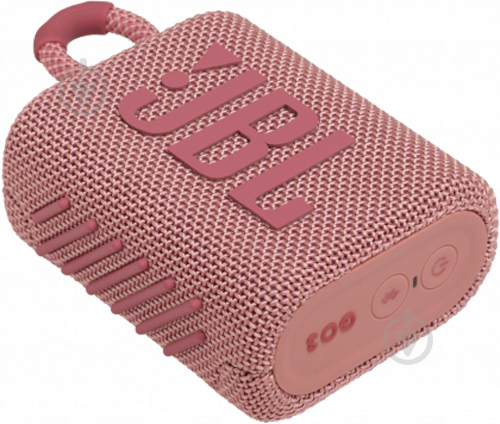 Портативная колонка JBL Go 3 1.0 pink (JBLGO3PINK) - фото 3