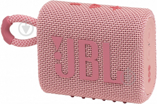 Портативная колонка JBL Go 3 1.0 pink (JBLGO3PINK) - фото 2