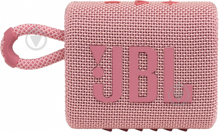 Портативная колонка JBL Go 3 1.0 pink (JBLGO3PINK) - фото 1