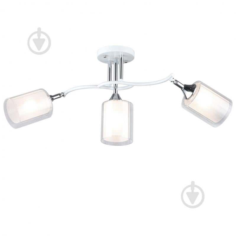 Люстра стельова Victoria Lighting 3x60 Вт E27 білий Despise/PL3 white - фото 1