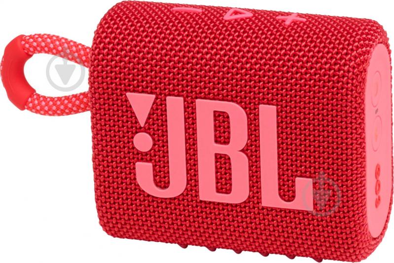 Портативная колонка JBL Go 3 1.0 red (JBLGO3RED) - фото 3