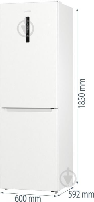 Холодильник Gorenje NRK6192AW4 - фото 7