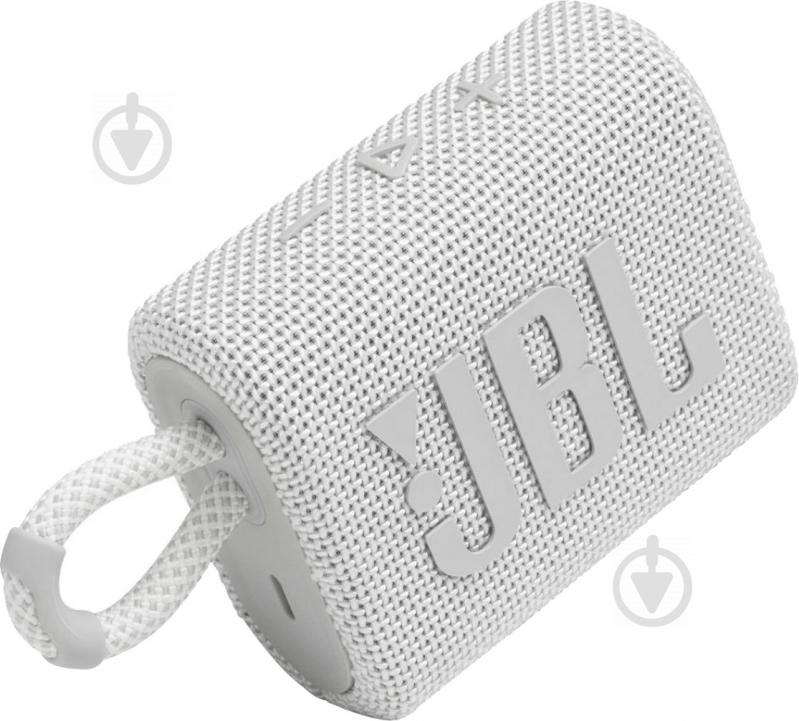 Портативная колонка JBL Go 3 1.0 white (JBLGO3WHT) - фото 6