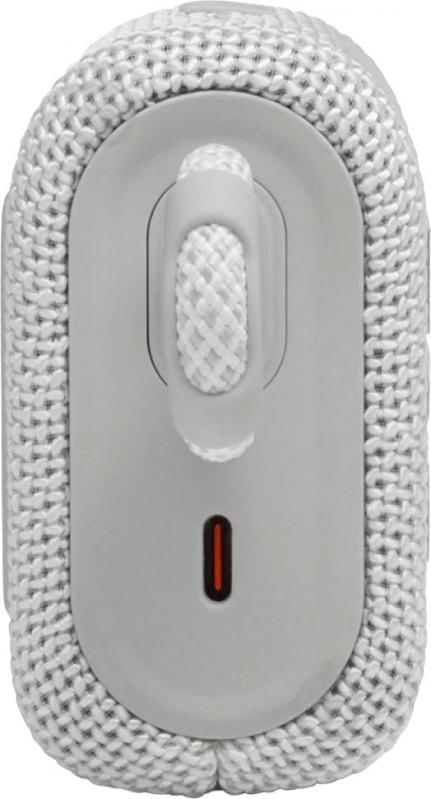 Портативная колонка JBL Go 3 1.0 white (JBLGO3WHT) - фото 5