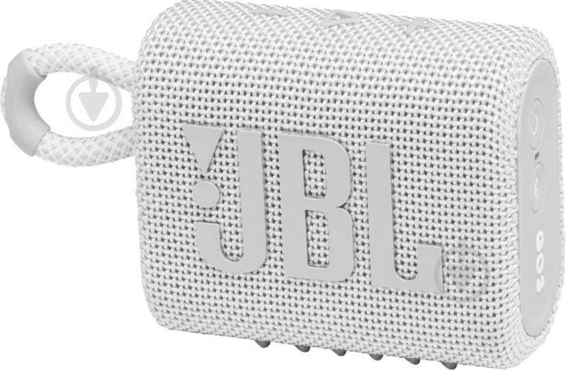 Портативная колонка JBL Go 3 1.0 white (JBLGO3WHT) - фото 2