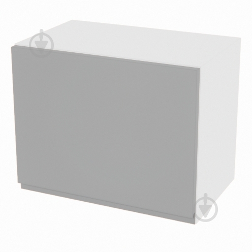 Шкаф Влада (50 Окап) серый бархат/белый Світ Меблів - фото 1 Шкаф Влада (50 Окап) серый бархат/белый Світ Меблів - фото 1